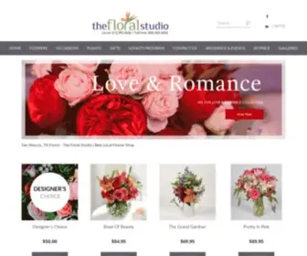 The-Floral-Studio.com(  San Marcos) Screenshot