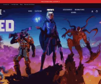 The-Fortnite-Shop.com(Fortnite Shop) Screenshot