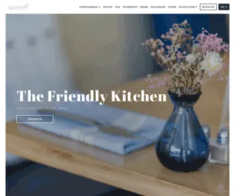 The-Friendly-Kitchen.com(Bienvenue sur le site du restaurant The Friendly Kitchen à Paris) Screenshot