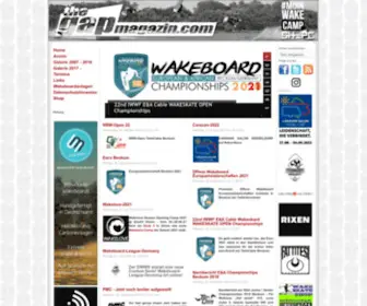 The-Gap-Magazin.com(Online Cable Wakeboard Magazin) Screenshot