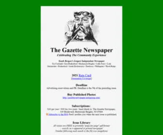 The-Gazette-Newspaper.com(The Gazette Newspaper) Screenshot