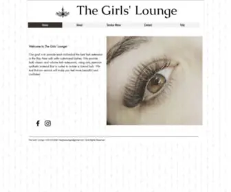 The-Girls-Lounge.com(Eyelashes Extensions) Screenshot