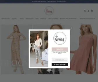 The-Giving.com(The Giving) Screenshot