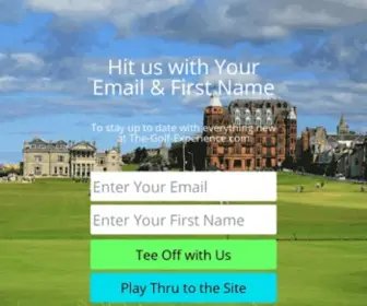 The-Golf-Experience.com(The Golf Experience) Screenshot