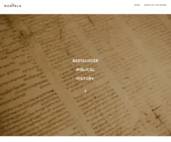 The-Gospels.com(The Gospels) Screenshot