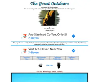 The-Great-Outdoors.net(The Great Outdoors by John William Uhler) Screenshot