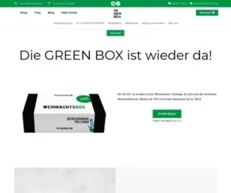 The-Greenbox.de(THE GREEN BOX) Screenshot