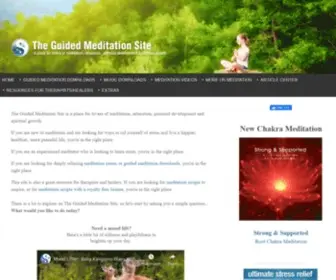 The-Guided-Meditation-Site.com(The Guided Meditation Site) Screenshot