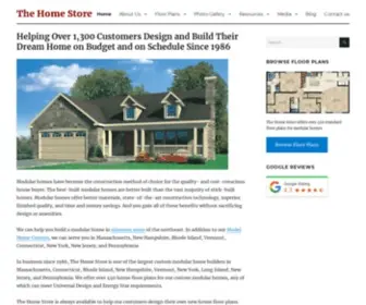 The-Homestore.com(Modular Homes) Screenshot