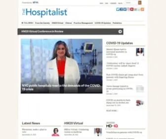 The-Hospitalist.org(The Hospitalist) Screenshot