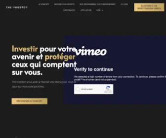 The-Investor.fr(Avis et Conseil sur la liberté financière) Screenshot