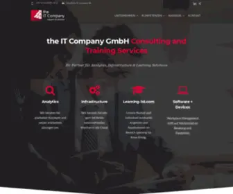 The-IT-Company.de(Consulting and Training Services) Screenshot