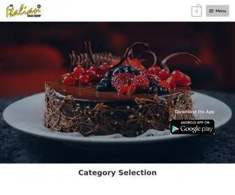 The-Italian-Cake-Shop.com(The Italian Cake Shop) Screenshot