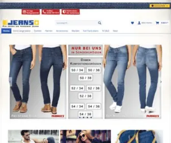 The-Jeans.de(Hosen Überlänge Herren) Screenshot