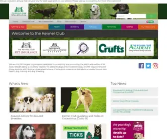 The-Kennel-Club.org.uk(The Kennel Club) Screenshot