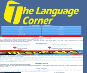 The-Language-Corner.com(Academias de inglés en Madrid) Screenshot