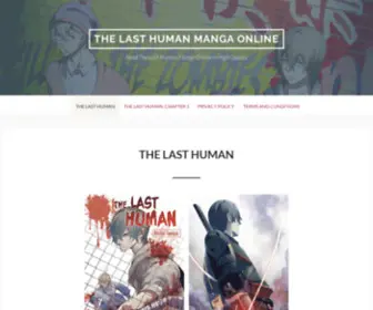 The-Lasthuman.com(The Last Human Manga Online) Screenshot