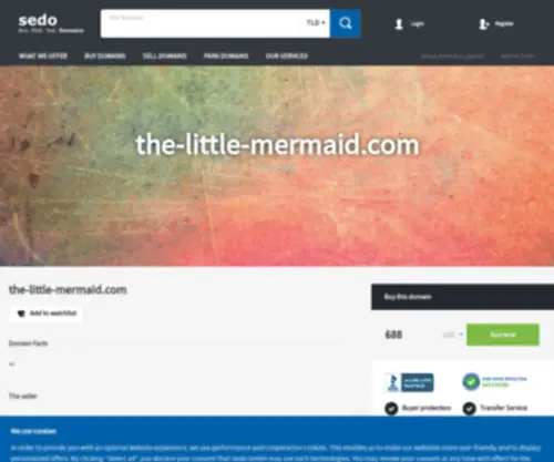 The-Little-Mermaid.com(The Little Mermaid) Screenshot