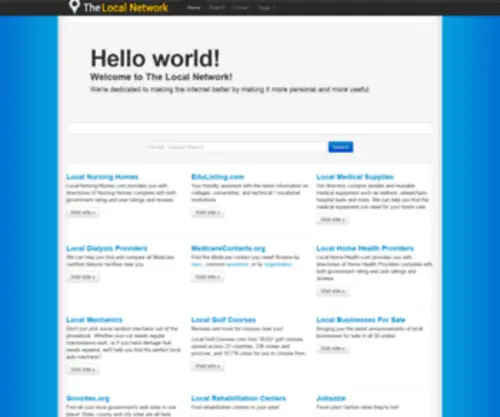 The-LN.com(The Local Network) Screenshot