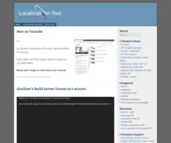 The-Localization-Tool.com(Sisulizer's Localization Tool) Screenshot