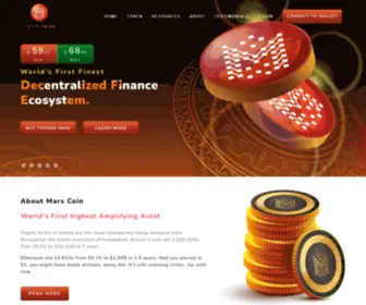 The-Mars.com(Mars Coin) Screenshot