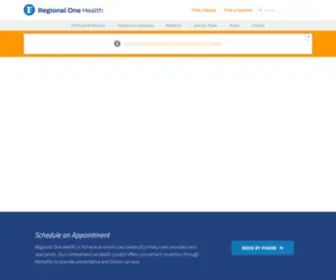 The-Med.org(Regional One Health) Screenshot