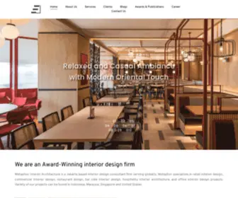 The-Metaphor.com(Metaphor Interior Architecture) Screenshot