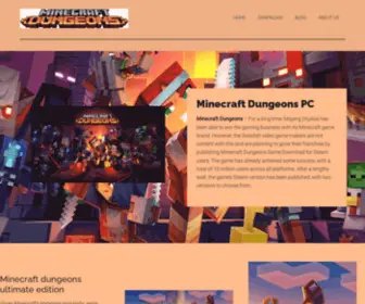 The-Minecraft-Dungeons.com(Download Minecraft Dungeons Game) Screenshot