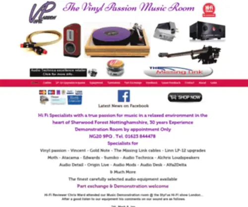 The-Missing-Link.net(Vinyl Passion music) Screenshot