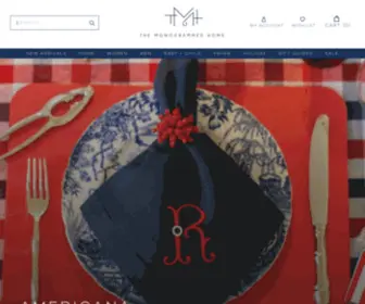 The-Monogrammed-Home.com(The Monogrammed Home) Screenshot