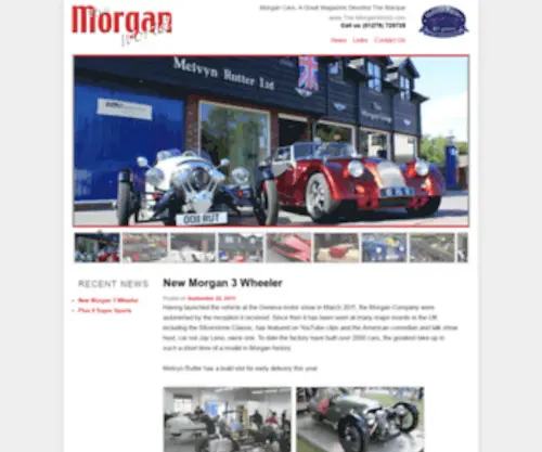 The-Morganworld.com(The Morgan World) Screenshot