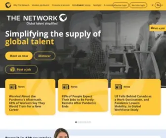 The-Network.com(The Network) Screenshot