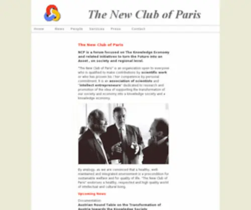 The-New-Club-OF-Paris.org(The New Club OF Paris) Screenshot