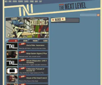 The-Nextlevel.com(Video Game Reviews) Screenshot