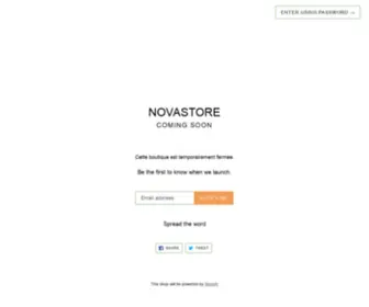 The-Nova-Store.com(NOVASTORE) Screenshot