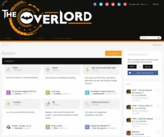 The-Overlord.net(The Overlord) Screenshot