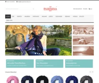 The-Pashmina-Shop.com(The Pashmina Shop) Screenshot