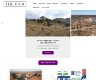 The-Pick.com.au(The Pick Online Magazine) Screenshot