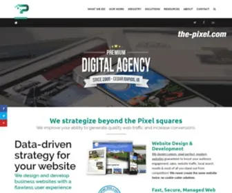 The-Pixel.com(Website Design Company in Cedar Rapids) Screenshot