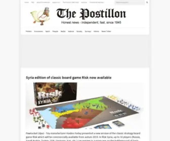 The-Postillon.com(Honest news) Screenshot
