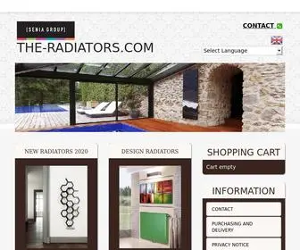 The-Radiators.com(Senia Group) Screenshot