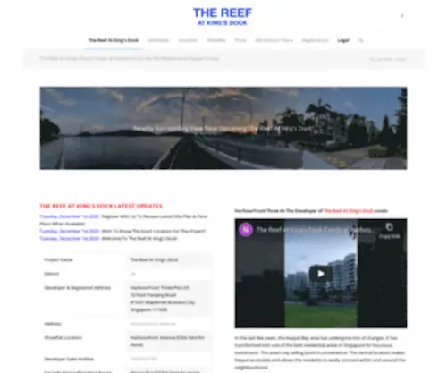 The-Reef.sg(The Reef At King's Dock Condo at Harbourfront Ave By Mapletree & Keppel (Hot Launch 2020)) Screenshot