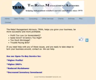 The-Retail-Advisor.com(Retail Management Consulting and Advise) Screenshot