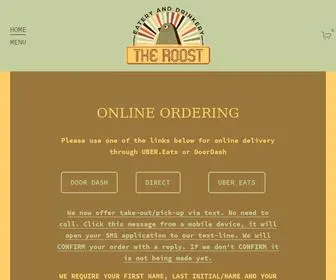 The-Roost.ca(THE ROOST // Eatery & Drinkery) Screenshot