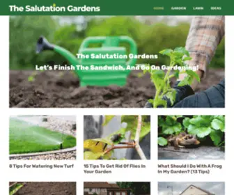 The-Salutation.com(The Salutation Gardens) Screenshot