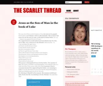 The-Scarlet-Thread.com(The Scarlet Thread) Screenshot