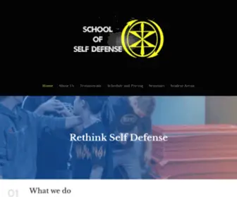 The-School-OF-Self-Defense.com(The School of Self Defense) Screenshot