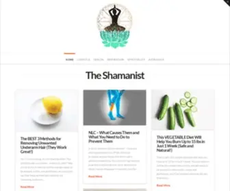 The-Shamanist.com(The Shamanist) Screenshot