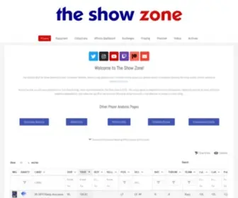 The-Show-Zone.com(MLB The Show 21 Advanced Data) Screenshot