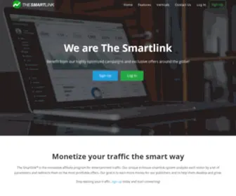 The-Smartlink.com(The Smartlink Affiliate Network) Screenshot